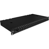 Excel Enbeam 24 Way Multimode Fibre Optic Panel 24 LC Quad (96 Fibre) Beige